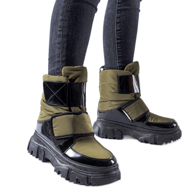 Botas de nieve Hutchinson con aislamiento verde
