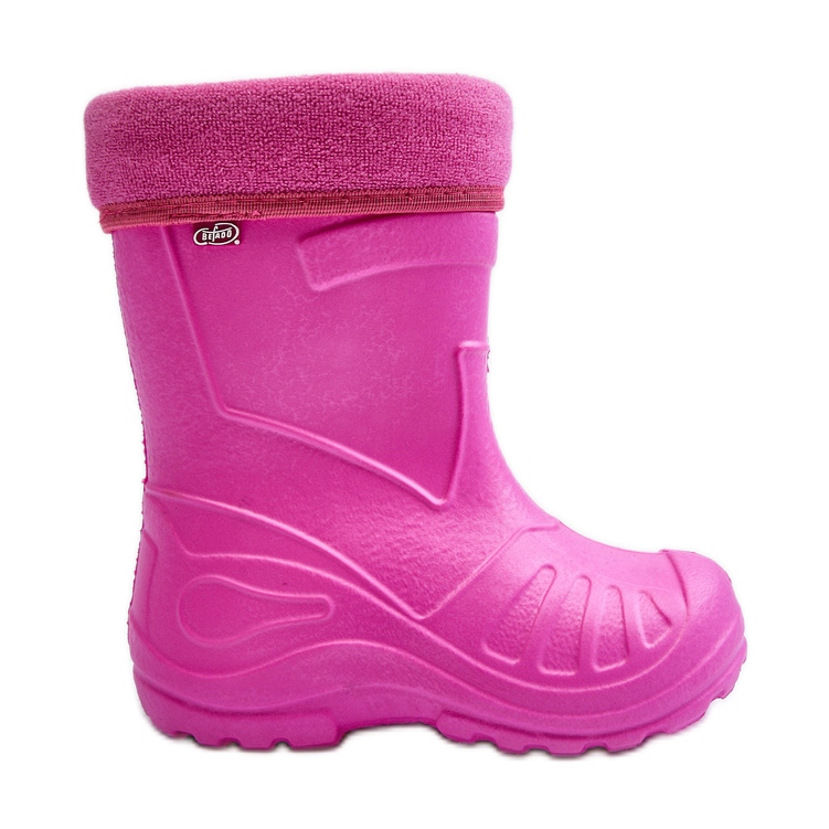 Botas de agua aislantes para niños Befado 162Y307 Rosa rosado