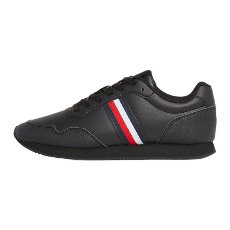 Tommy Hilfiger Core Lo Runner Pu M Zapatos FM0FM048340GQ negro Tommy Hilfiger Core Lo Runner Pu M Zapatos FM0FM048340GQ negro