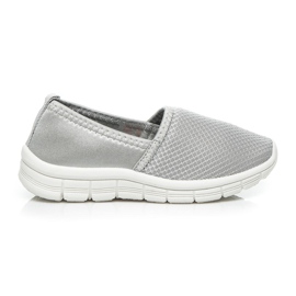 Doremi Zapatillas cómodas para niños gris