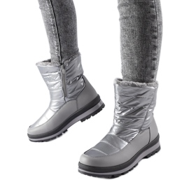 Botas para la nieve Tylertown plateadas con forro de piel plata