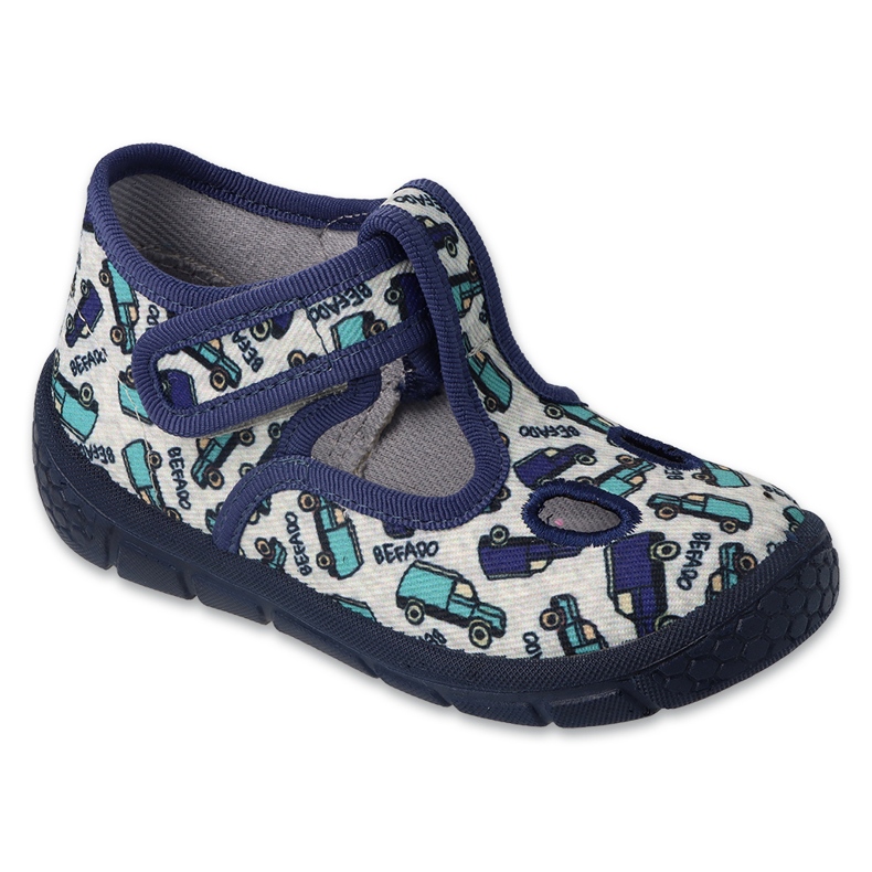 Zapatillas infantiles befado con velcro 630P008 multicolor
