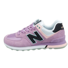 New Balance W WL574SAW zapatos púrpura