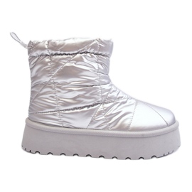 Botas de nieve para mujer Silver Fionia con plataforma enorme