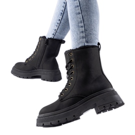 Botas Tadasuni aislantes negras negro