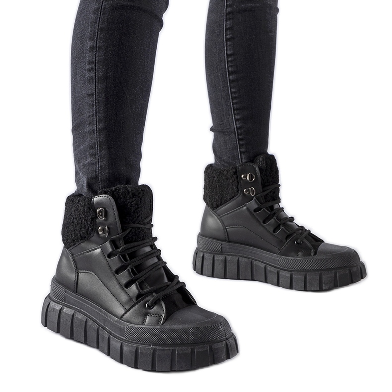 Zapatillas Adamsville con aislamiento negro