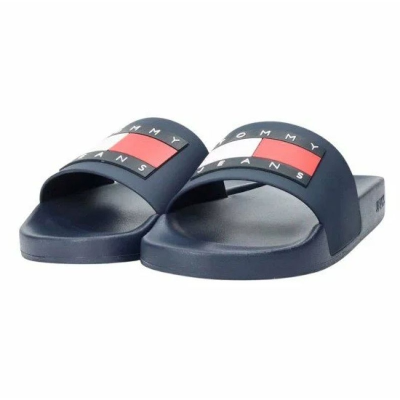 Chanclas Tommy Hilfiger Pool Slide Ess M EM0EM01191 C87 azul Chanclas Tommy Hilfiger Pool Slide Ess M EM0EM01191 C87 azul