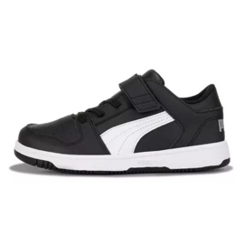 Zapatillas Puma Rebound Layup Lo Sl V Ps 370492 02 negro