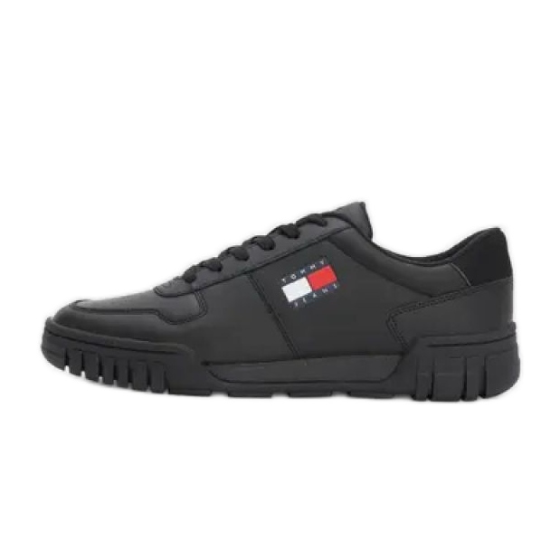 Tommy Hilfiger Cupsole Ess M Zapatos EM0EM01068 Bds negro