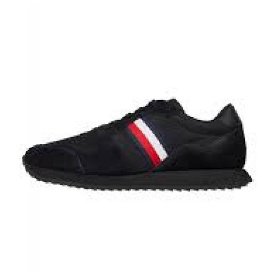 Zapatillas Tommy Hilfiger Runner Evo Mix M FM0FM04699 Bds negro