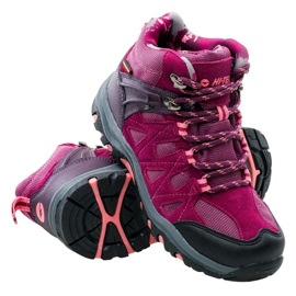 Zapatillas trekking Hi-Tec Kaori Mid Wp 92800210839 rosa