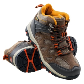 Zapatillas trekking Hi-Tec Kaori Mid Wp Jr 92800210831 marrón