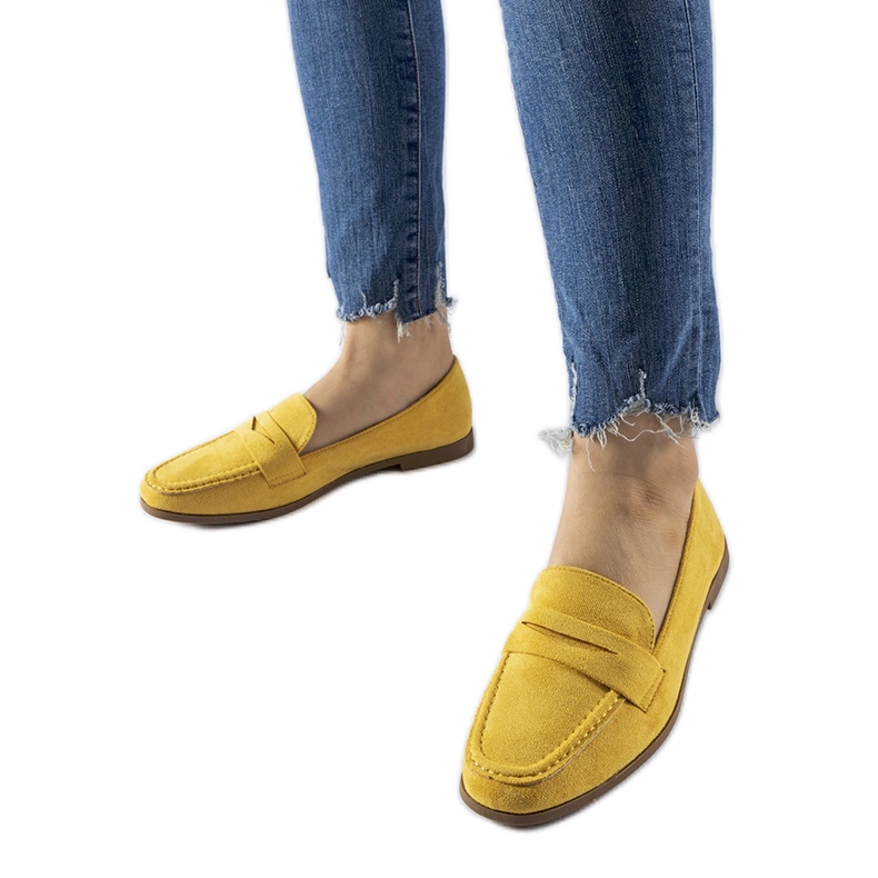 Mocasines Medford eco-ante amarillo