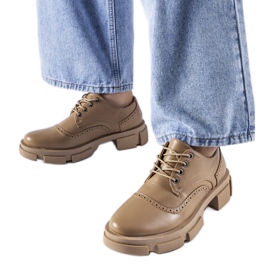 Zapatos con cordones Piazzetta marrón