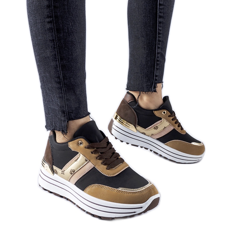 Zapatillas Provinciale marrón con plataforma Zapatillas Provinciale marrón con plataforma