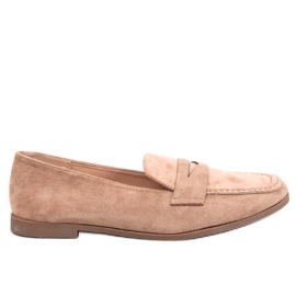 Mocasines de mujer Dorry Caqui beige