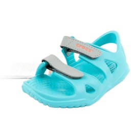 Sandalias Crocs Swiftwater Jr 204988-40M azul