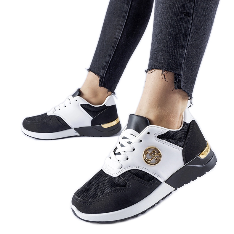 Zapatillas deportivas Almenno en blanco y negro.
