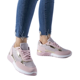 Zapatillas Roganzuolo rosa brillo rosado