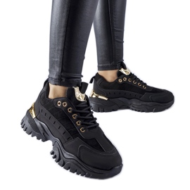 Zapatillas deportivas Laudes negras. negro