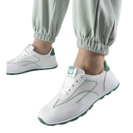 Zapatillas deportivas Pinarella blancas. blanco