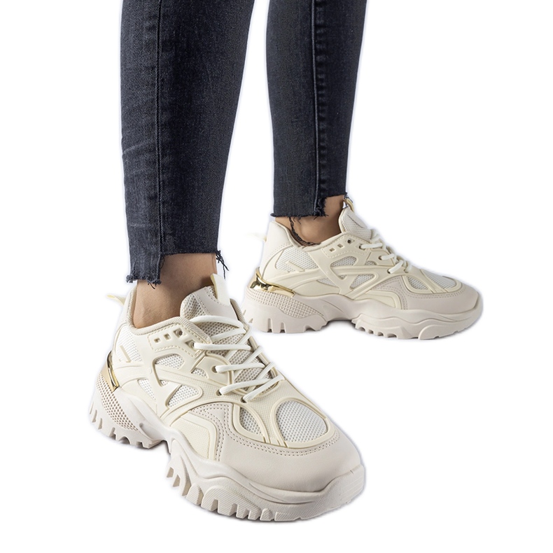 Zapatillas deportivas beige de Cislago