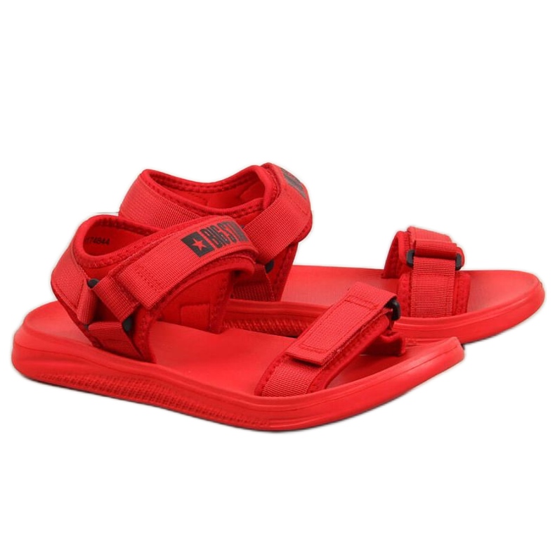 Sandalias Big Star W HH274A027 rojo