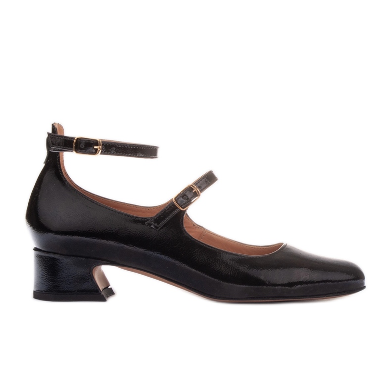 Marco Shoes Zapatos de tacón estilo mercedita negro