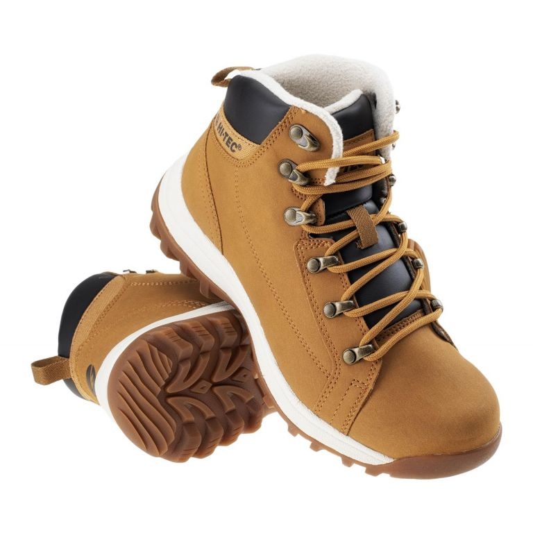 Zapatillas Hi-Tec Haites Mid Teen Jr 92800330674 marrón