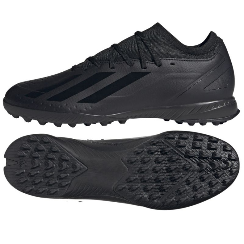 Botas de fútbol Adidas X Crazyfast.3 Tf M ID9336 negro Botas de fútbol Adidas X Crazyfast.3 Tf M ID9336 negro