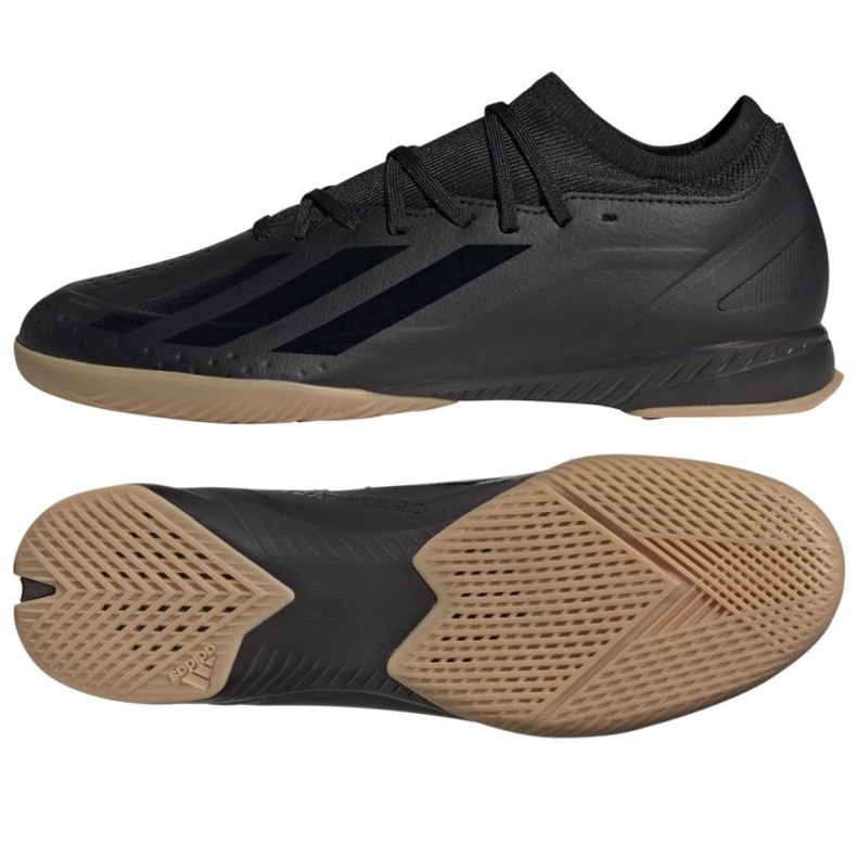 Zapatos de fútbol adidas X Crazyfast.3 In M ID9343 negro Zapatos de fútbol adidas X Crazyfast.3 In M ID9343 negro