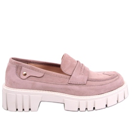 Mocasines con plataforma Chandra Khaki beige Mocasines con plataforma Chandra Khaki beige