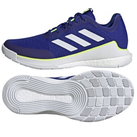 Zapatillas de voleibol Adidas Crazyflight M ID8705 azul