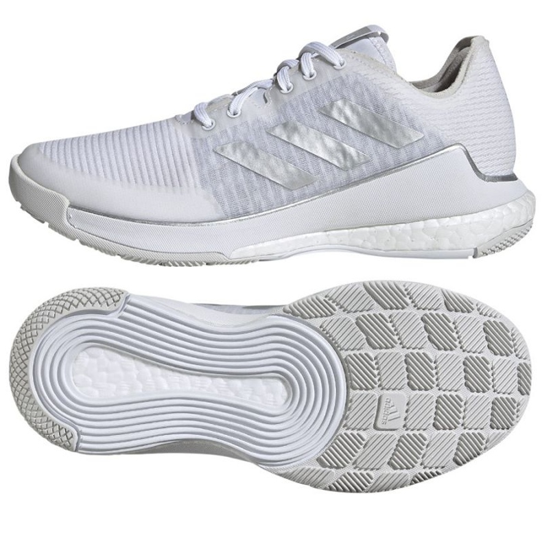 Zapatillas de voleibol Adidas Crazyflight W IG3970 blanco