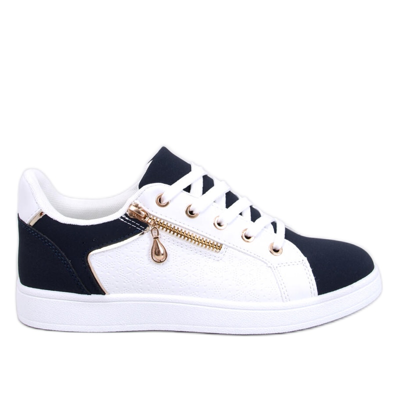 Zapatillas de mujer Barges Whitenavy blanco