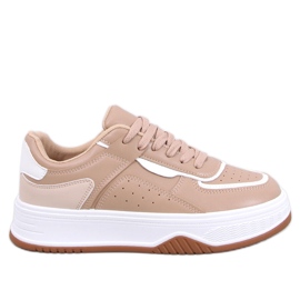 Zapatillas de mujer Moriau Camel beige