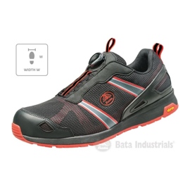 Zapatillas Bata Industrials Bright 041 U MLI-B51B1 negro