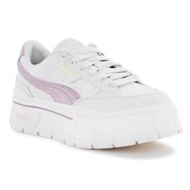 Zapatillas Puma Mayze Stack Premium Whisper W 384421-01 blanco
