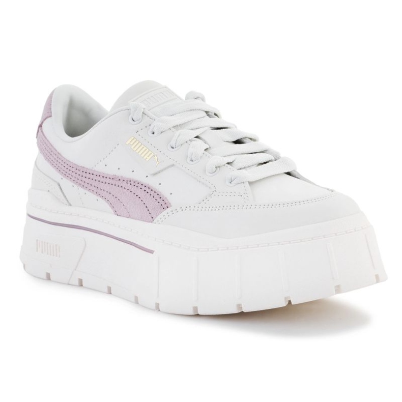 Zapatillas Puma Mayze Stack Premium Whisper W 384421-01 blanco