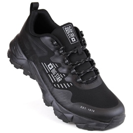 Zapatillas deportivas trekking hombre negras Big Star LL174127 negro Zapatillas deportivas trekking hombre negras Big Star LL174127 negro