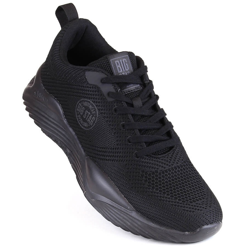 Deportivas hombre negras Big Star LL174248 negro