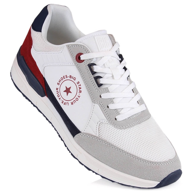 Deportivas hombre multicolor Big Star LL174255 blanco