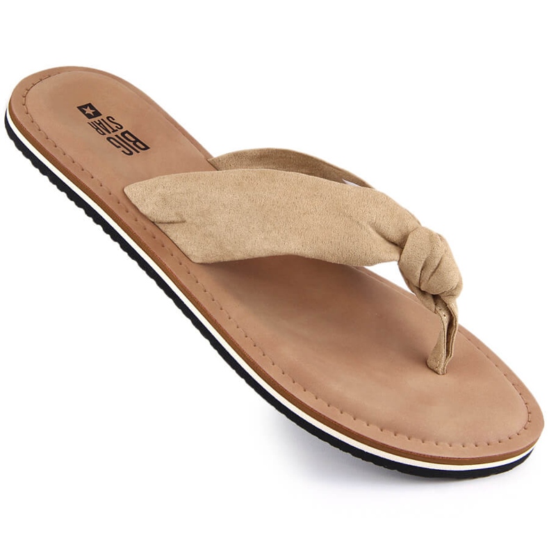 Chanclas mujer beige Big Star LL274623