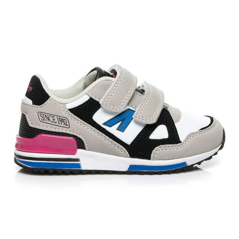 American Club Zapatos deportivos de velcro gris