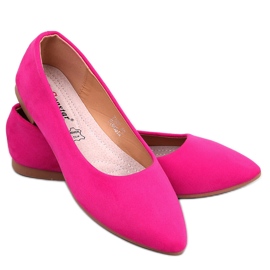 Bailarinas Keys Plantilla Piel Fucsia rosado