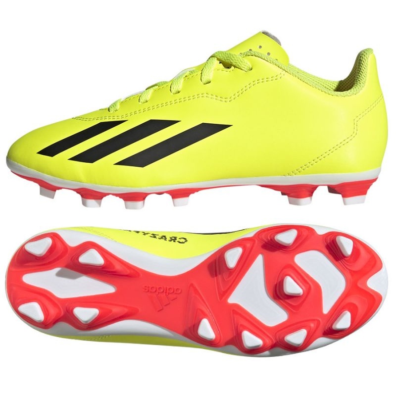 Adidas futbol top amarillas