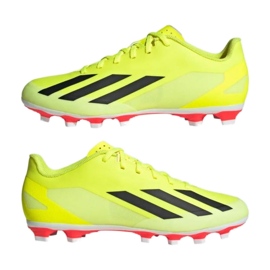Zapatillas Adidas X Crazyfast Club FxG IG0618 amarillo