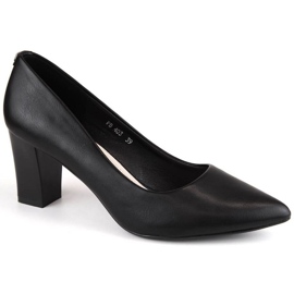 Zapatos de salón stiletto Sergio Leone W PB217 SK429A negro