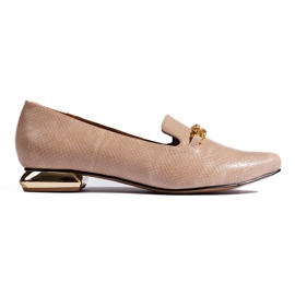 Señores puntiagudos de mujer beige de Daszyński