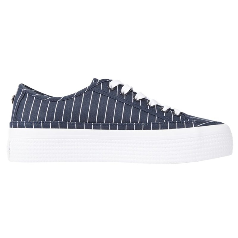 Zapatos Tommy Hilfiger Essential Stripe Sneaker W FW0FW06530 azul